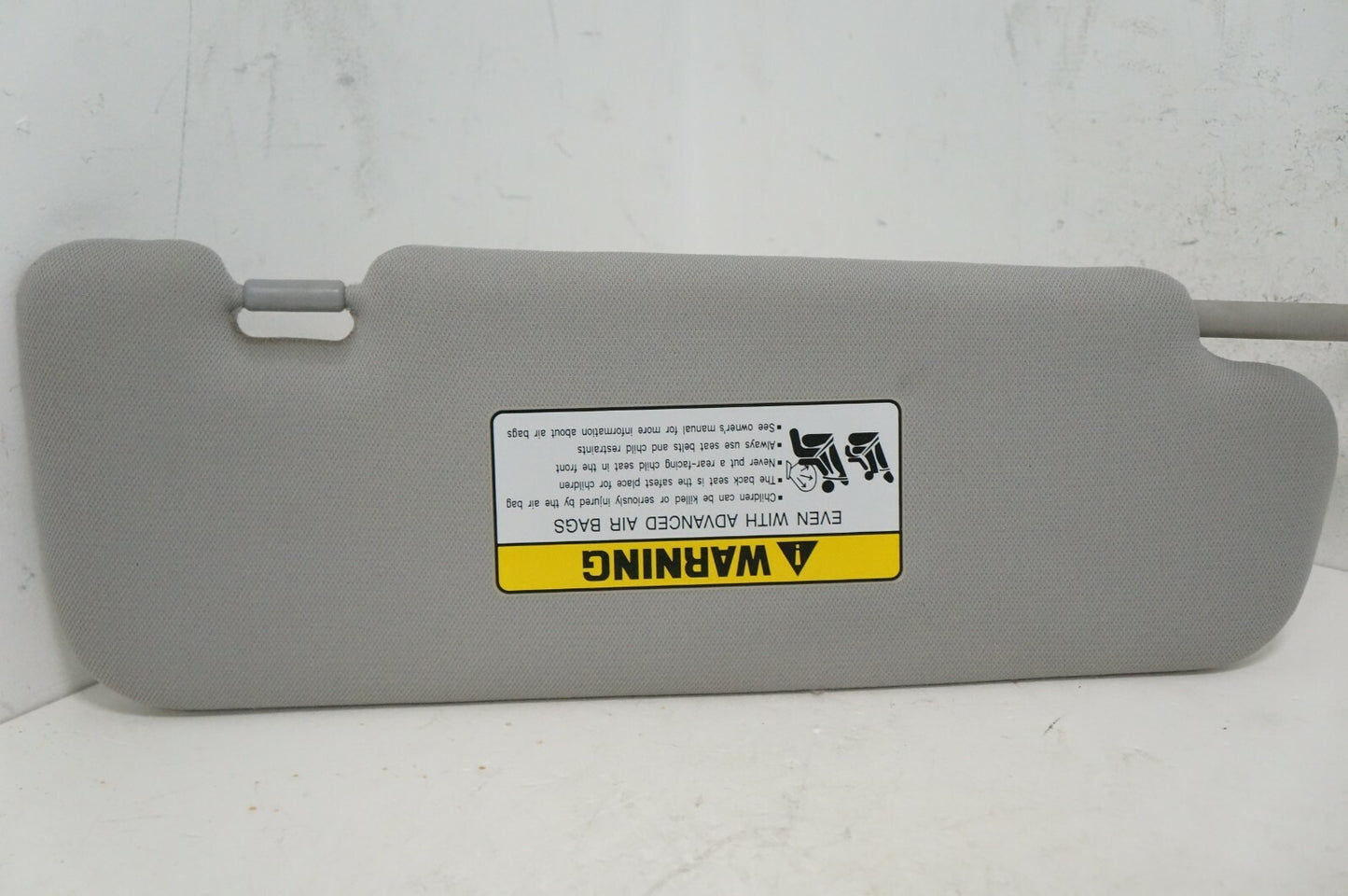 2011-2014 Hyundai Sonata Sun Visor Driver Left Side Gray 85201-4R021-TX OEM - Alshned Auto Parts