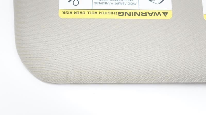 2005-2010 Jeep Grand Cherokee Driver Left Side Sun Visor (Gray) OEM 1AK81BD1AA - Alshned Auto Parts