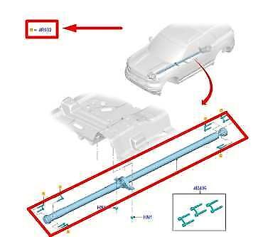 2021-2024 Ford Bronco Sport 1.5L 4x4 Rear Drive Shaft LX67-4K145-MG OEM - Alshned Auto Parts