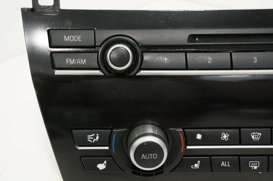 09 10 11 12 BMW 750I F01 Dash FM Radio Faceplate Climate Control 9224751-02 OEM - Alshned Auto Parts
