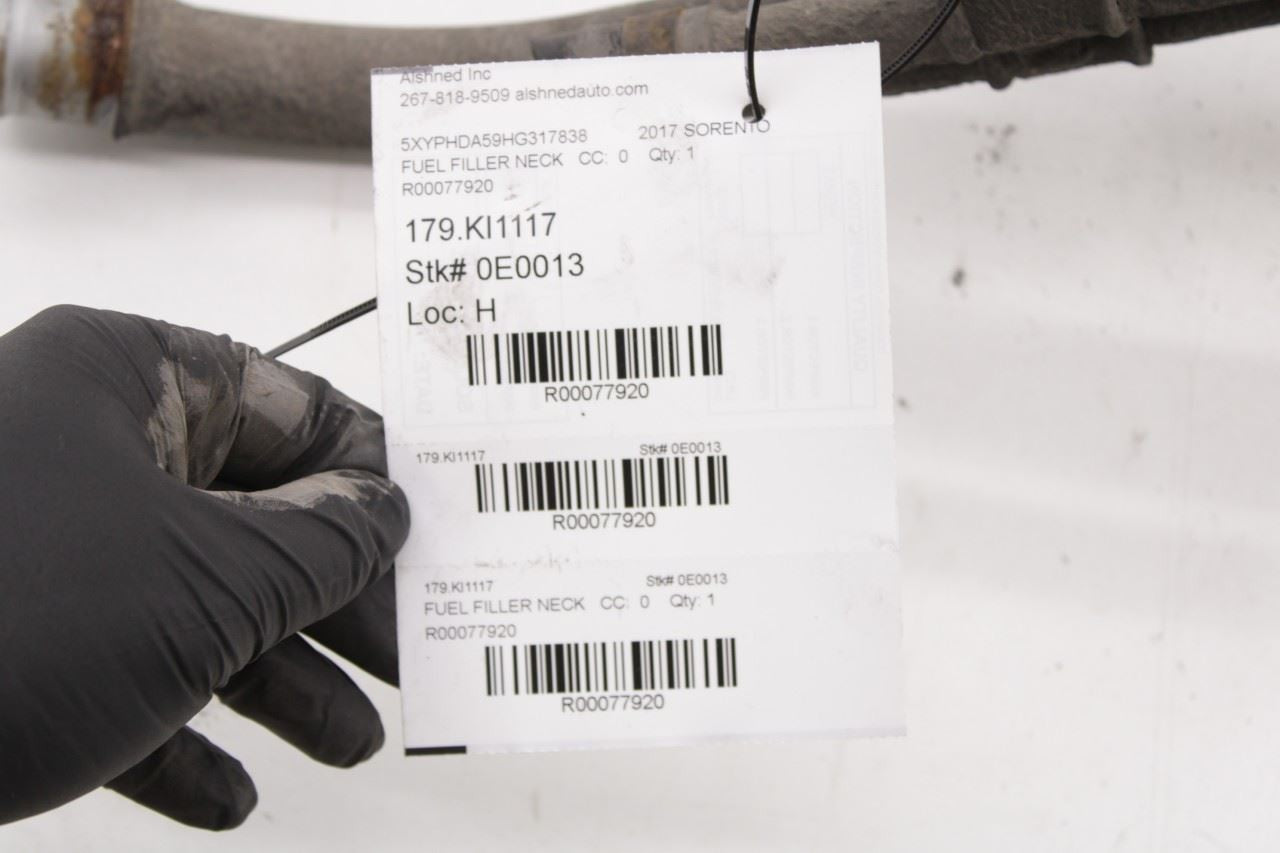 2015-2020 Kia Sorento EX 3.3L Fuel Filler Neck Hose Tube Pipe 31030-C6500 OEM - Alshned Auto Parts