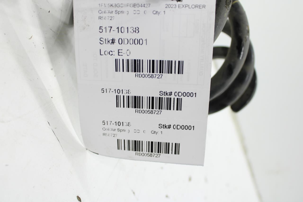 20-25 Ford Explorer 4WD Rear RH and LH Suspension Coil Springs LB5C-5560-TD OEM - Alshned Auto Parts