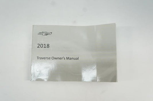 2018 Chevralet Traverse Owner's Manual Book - Alshned Auto Parts