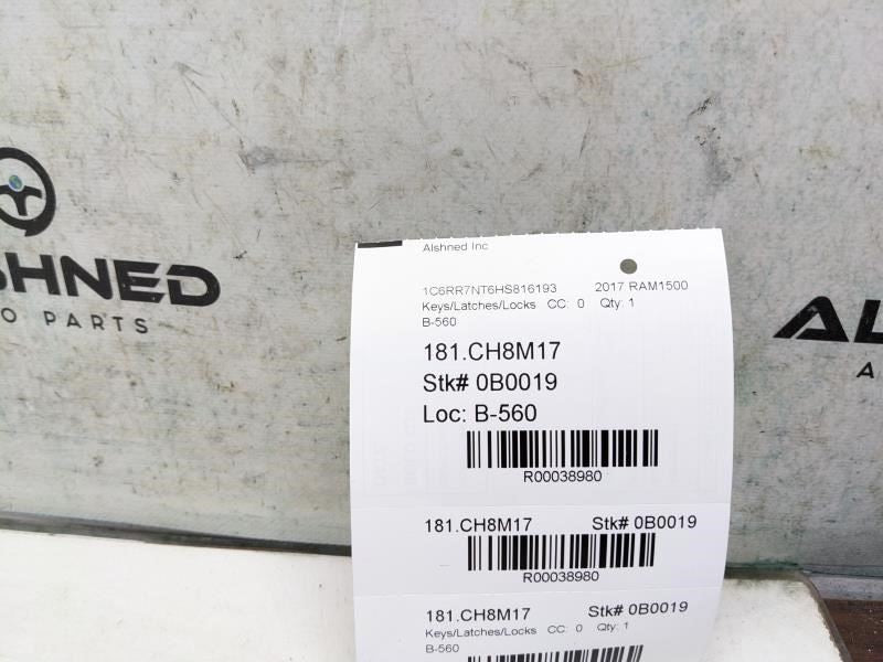 2013-20 Ram 1500 Laramie 5.7L AWD Rear Driver Left Side Door Lock Latch Actuator10