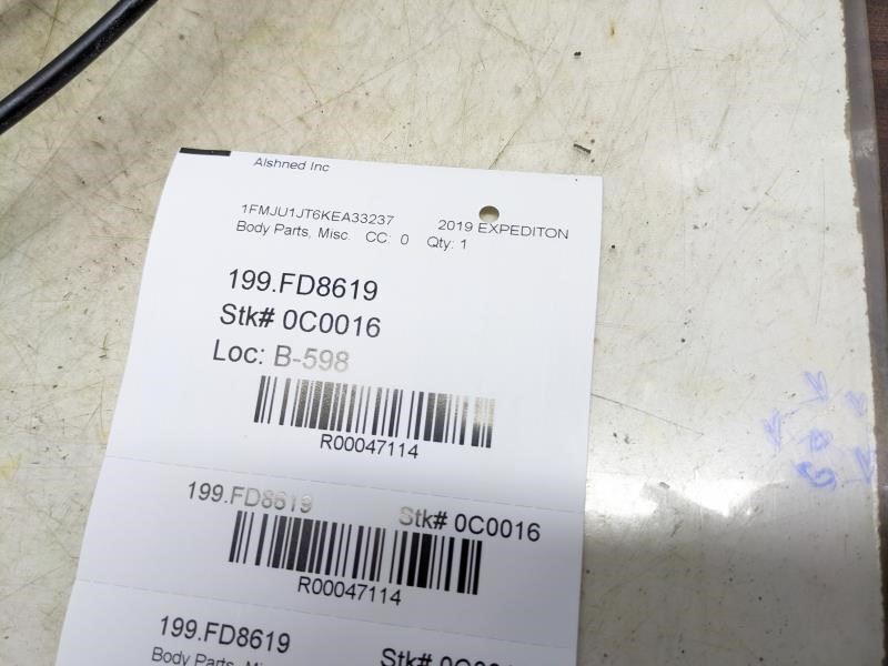 2018-2024 Ford Expedition Hood Release Cable w Handle JL1B-16B975-AA OEM - Alshned Auto Parts