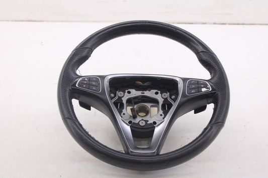 2015-18 Mercedes-Benz C300 4Matic 2.0L Steering Wheel Leather w/ Control Buttons - Alshned Auto Parts