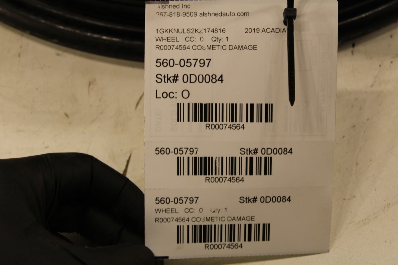2017-2019 GMC Acadia SLT-1 Aluminum Wheel R18x7.5J 23101926 OEM - Alshned Auto Parts