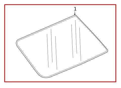 2017-2023 GMC Acadia SLT-1 Rear Right Passenger Side Quarter Window Glass *ReaD* - Alshned Auto Parts