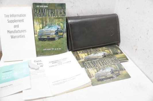 2017 Dodge RAM Trucks User Guide Book Set & DVD with Case *ReaD* - Alshned Auto Parts