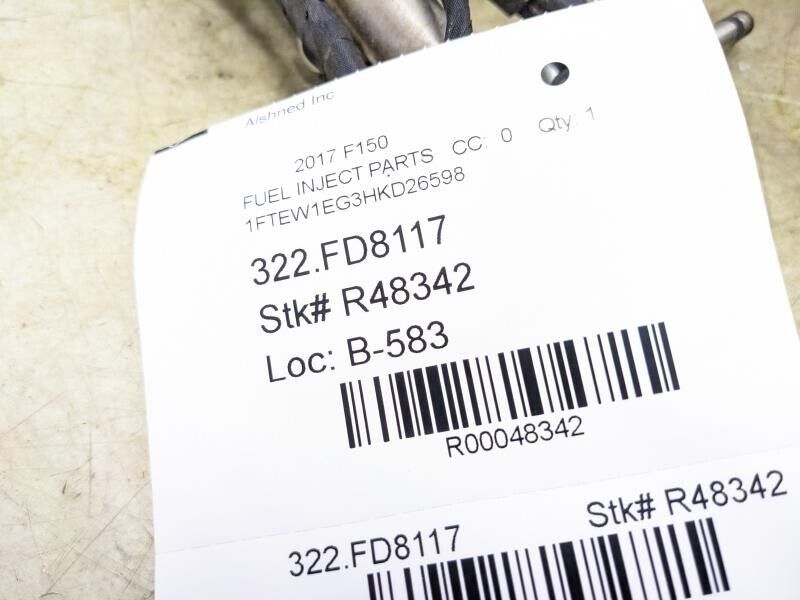 2017-2020 Ford F150 Engine RH Side Lower Fuel Injection Rail HL3E-9S441-AB OEM - Alshned Auto Parts