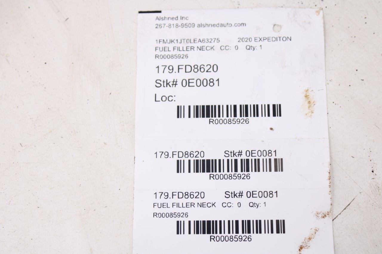 18-21 Ford Expedition Max XLT 3.5L Fuel Filler Neck Hose Tube Pipe JL14-9032-AF13
