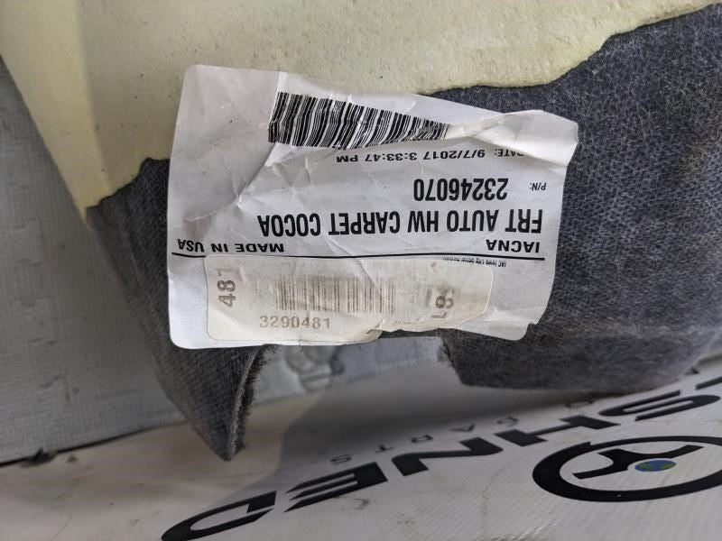 2015-2022 GMC Canyon Front Floor Interior Carpet Cover 23246070 OEM - Alshned Auto Parts