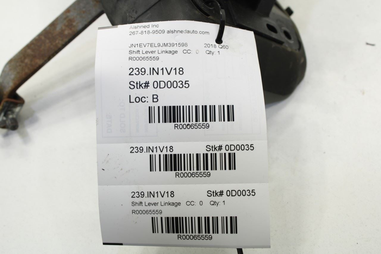 2017-20 Infiniti Q60 Luxe 3.0L Auto Transmission Gear Shifter Lever 34901-4GF3C - Alshned Auto Parts