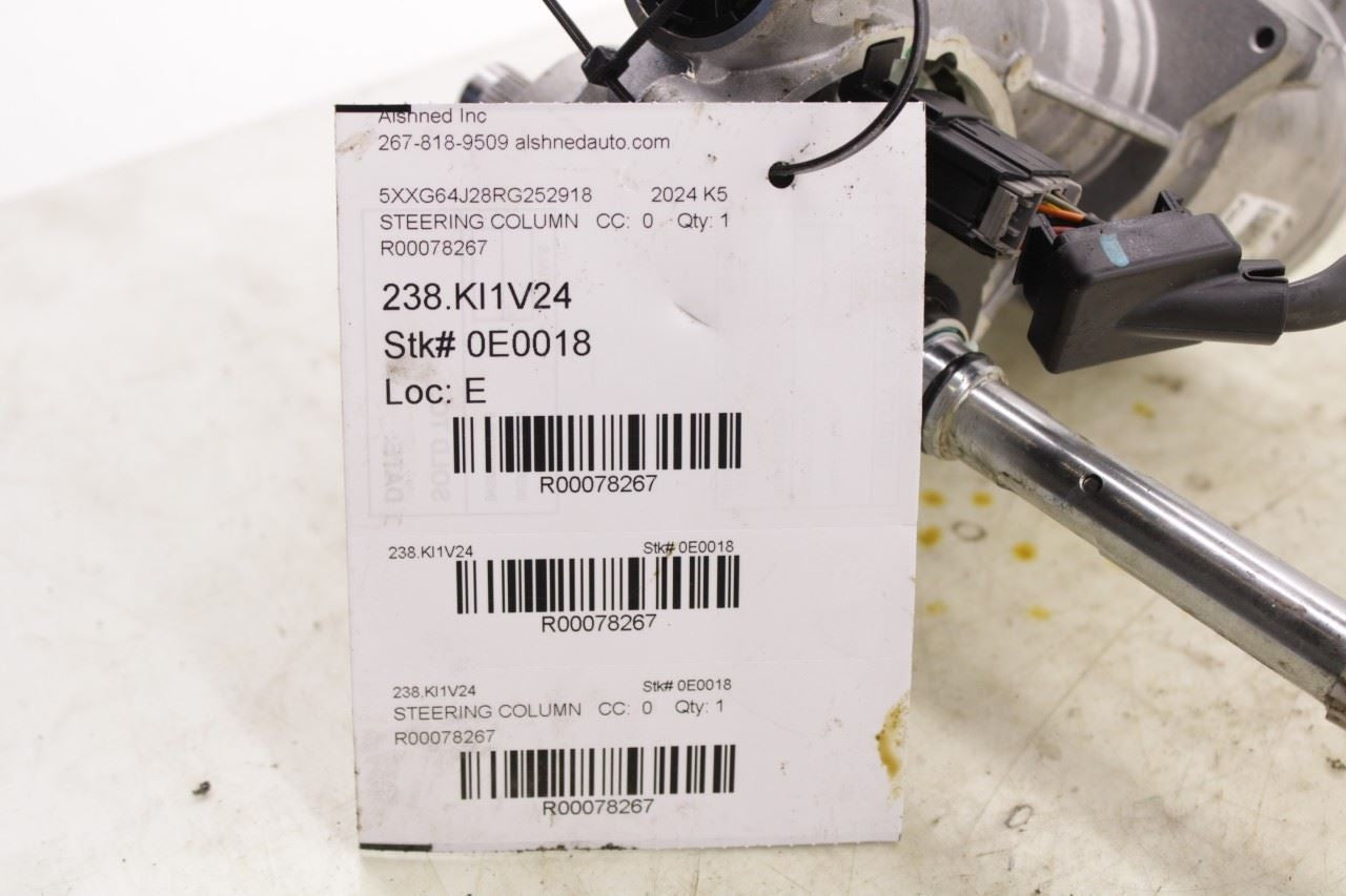 21-24 Kia K5 GTLine AWD Steering Column w/ Power Regulator Motor 56300L3220 OEM - Alshned Auto Parts