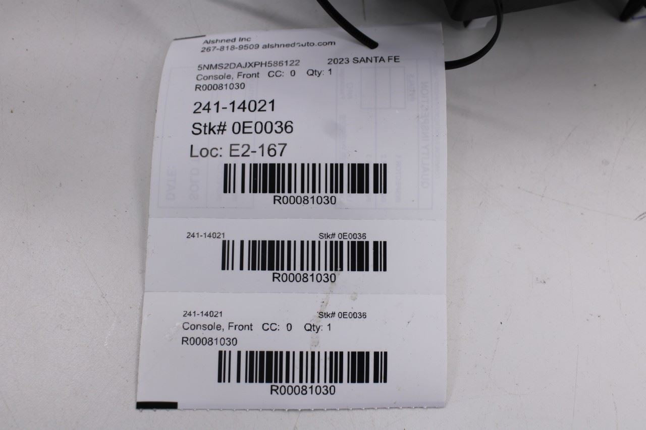 21-23 Hyundai Santa Fe SEL Console Multi Combination Control Switch Bezel Trim23
