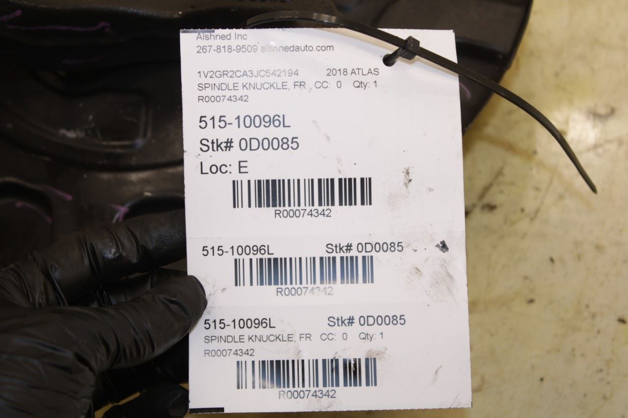 2018-2023 Volkswagen Atlas S Front Left Side Spindle Knuckle Hub 3QF-407-255-E - Alshned Auto Parts