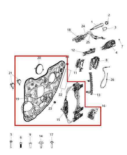 14-22 Jeep Cherokee Latitude RR Right Door Window Regulator w/ Carrier and Motor - Alshned Auto Parts