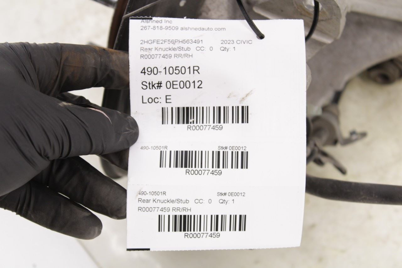 2022-2026 Honda Civic Sport Rear Right Side Spindle Knuckle Hub 52210-T20-A00 - Alshned Auto Parts