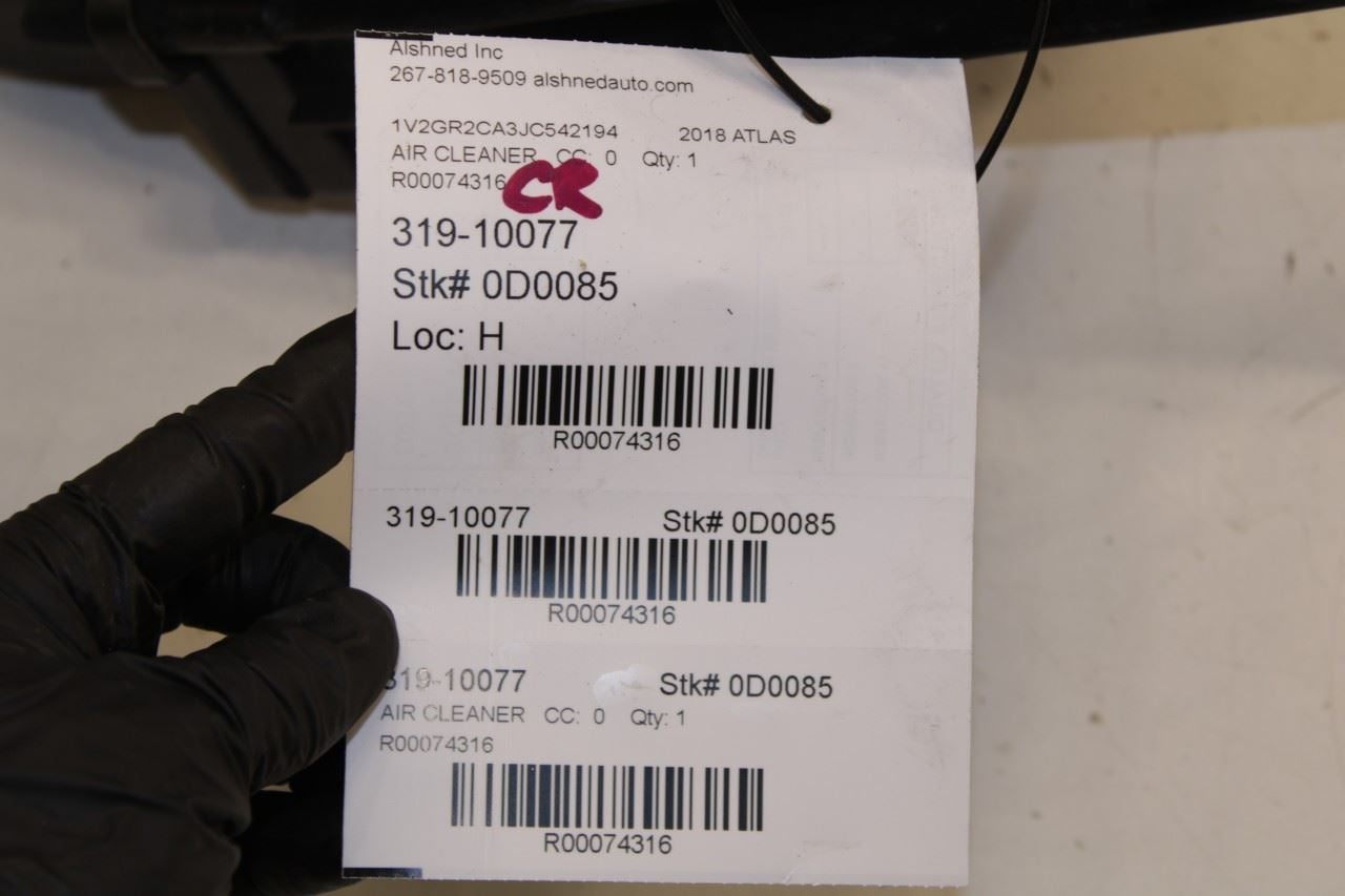 18-23 Volkswagen Atlas S 3.6L Air Intake Cleaner w/ Duct Tube and Sensor *ReaD* - Alshned Auto Parts