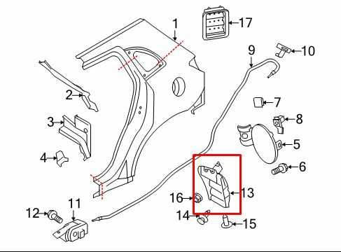 2011-2025 Mitsubishi Outlander Sport SE Rear Left Wheelhouse Liner Splash Shield - Alshned Auto Parts