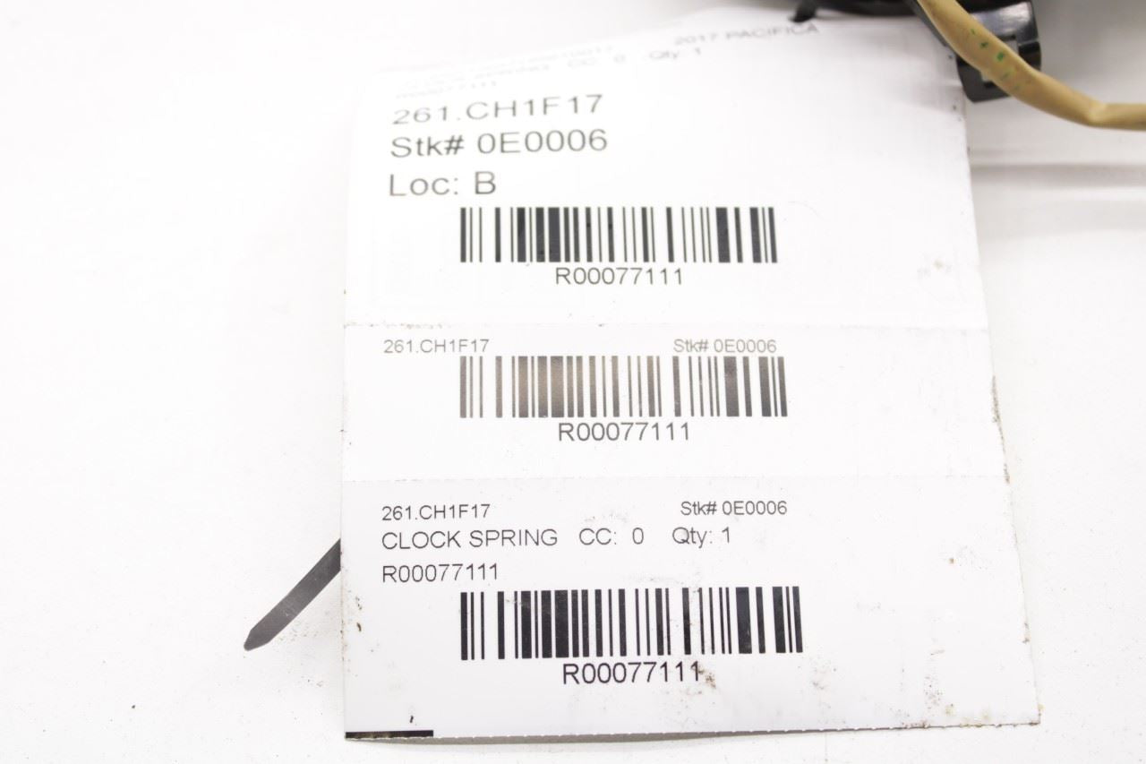 2017-24 Chrysler Pacifica Limited 3.6L FWD Steering Wheel Clock Spring w/ Cable - Alshned Auto Parts