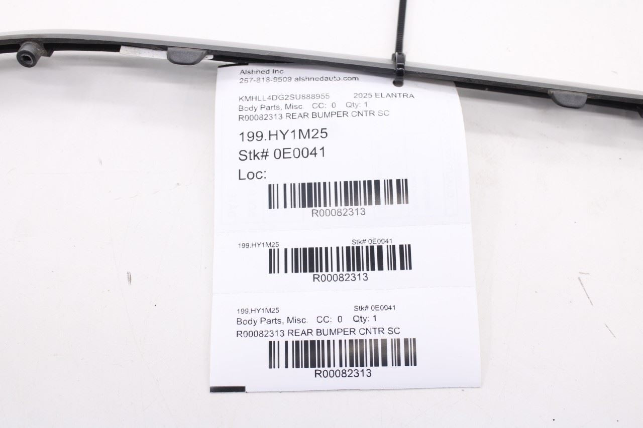 2024-2026 Hyundai Elantra SE Rear Bumper Center Lower Fascia Molding 86699-AAAA017