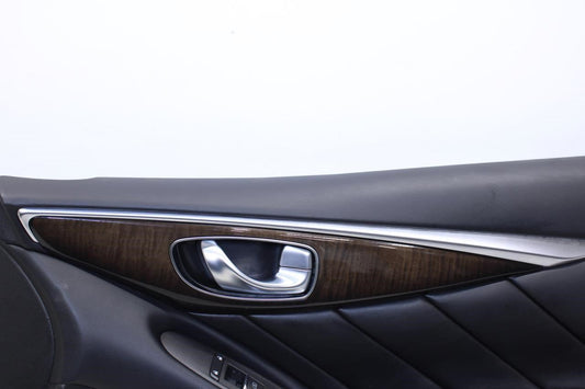 2014-21 Infiniti Q50 Luxe RWD Front Right Passenger Door Trim Panel 80900-4HH0A - Alshned Auto Parts