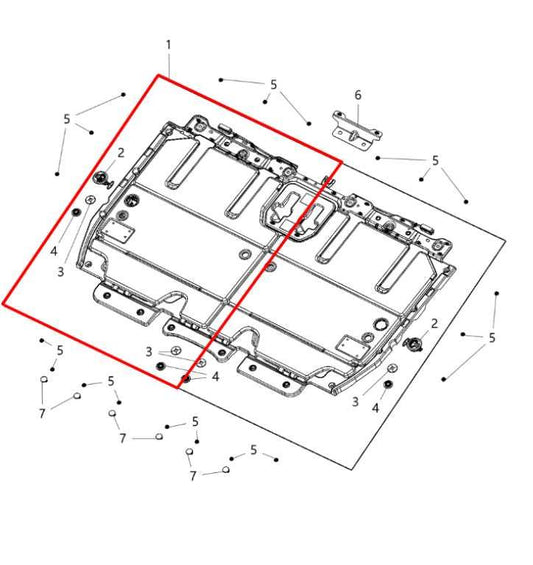2017-20 Chrysler Pacifica Limited Rear Right Side 2nd Row Load Floor Cover Panel - Alshned Auto Parts