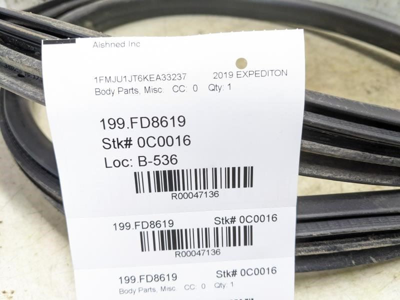 2018-23 Ford Expedition Tailgate Liftgate Window Weatherstrip JL1Z-7842084-A OEM - Alshned Auto Parts