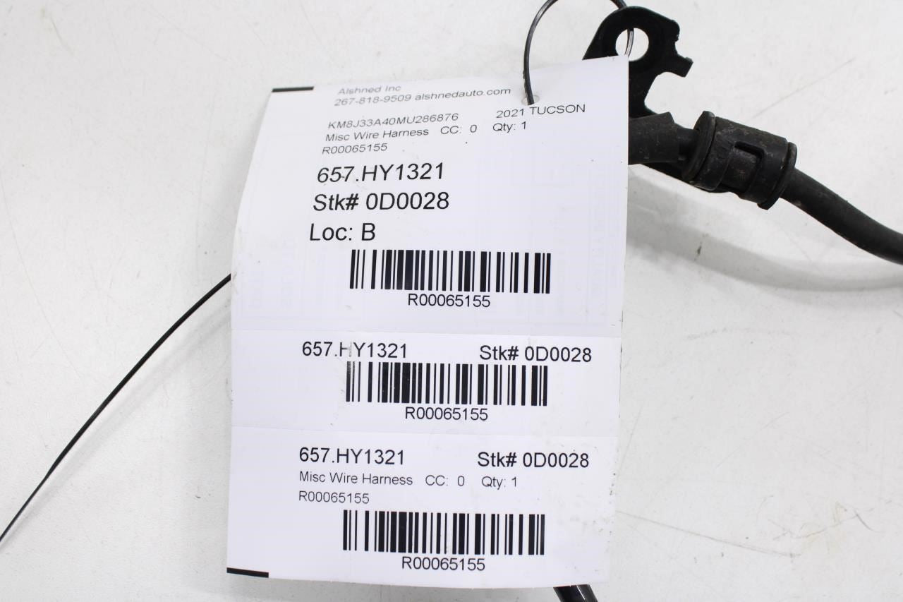 2019-21 Hyundai Tucson Value Rear Right Side ABS Wheel Speed Sensor 59796-D3000 - Alshned Auto Parts