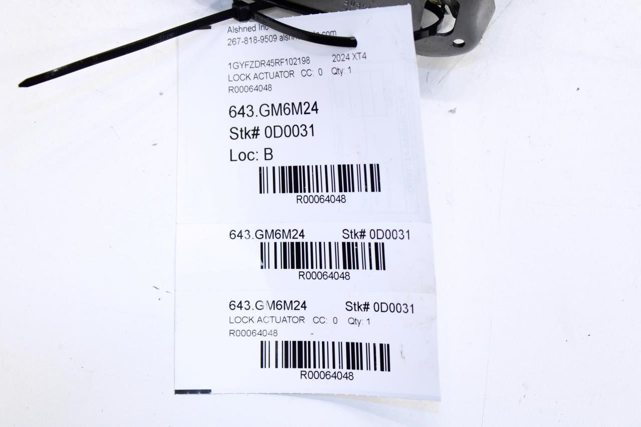 2024 Cadillac XT4 Premium Front Left Side Door Lock Latch Actuator 13546477 OEM - Alshned Auto Parts