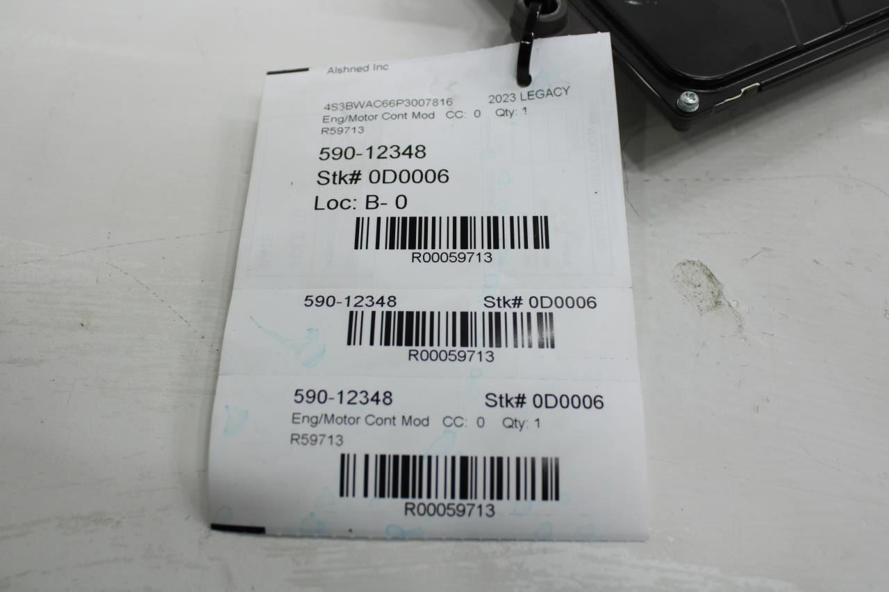 2023 Subaru Legacy 2.5L EGI Engine Computer Control Module ECU ECM 22765AS49B - Alshned Auto Parts