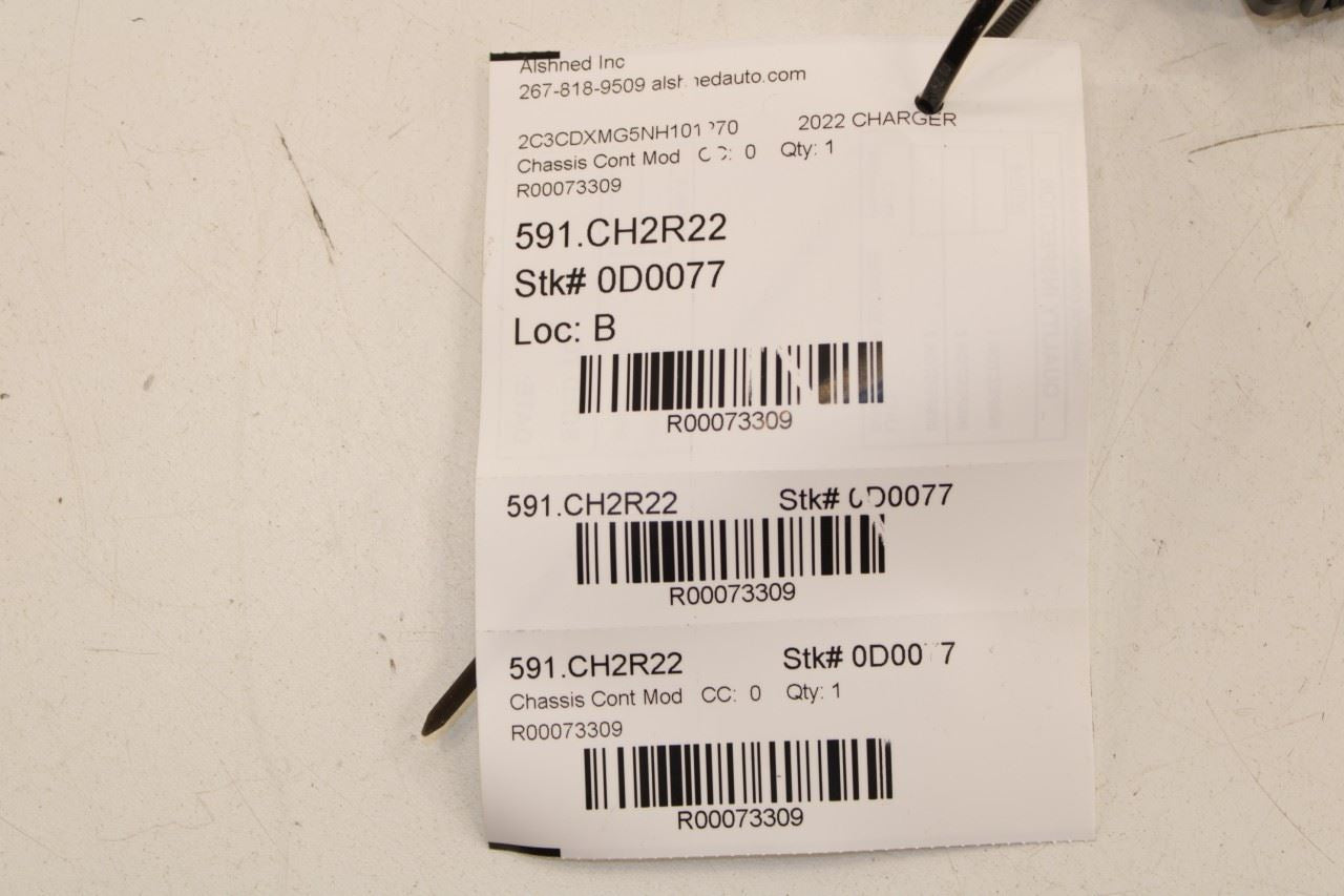 2020-2022 Dodge Charger GT AWD Keyless Entry Hub Receiver Module 68441616AA OEM - Alshned Auto Parts