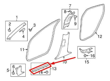 18-24 Honda Accord Front Left Door Sill Scuff Kick Plate Trim Panel 84251-TVA-A0 - Alshned Auto Parts