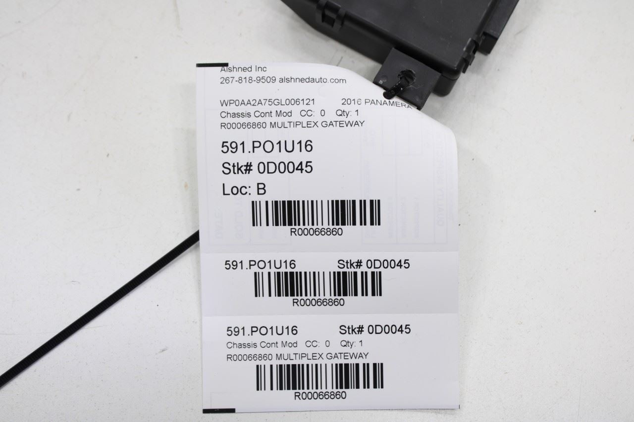 14-2016 Porsche Panamera 4 3.6L Gateway Computer Control Module 97061811532 OEM - Alshned Auto Parts