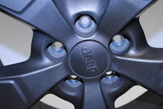 2016-2017 Jeep Cherokee Aluminum Wheel R18x7J 5 Spoke 5ZK71TRMAA OEM *ReaD* - Alshned Auto Parts