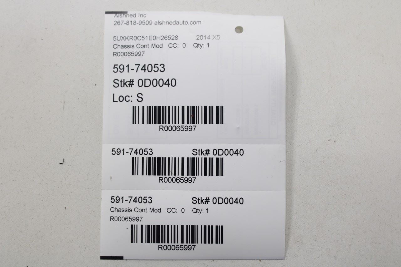 2014-2018 BMW X5 xDrive35i Steering Column Control Module 32306862375 OEM - Alshned Auto Parts