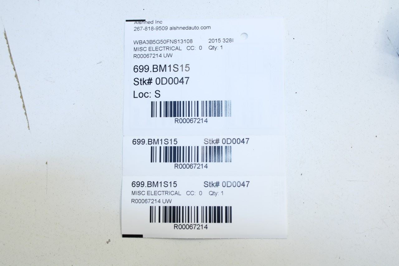 2013-16 BMW 328i xDrive SULEV Sport Steering Wheel Multi Control Switch Buttons - Alshned Auto Parts