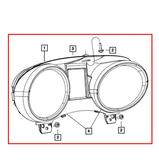 2016 Jeep Grand Cherokee Limited 3.6L Speed Gauge Instrument Cluster 81K Mileage - Alshned Auto Parts
