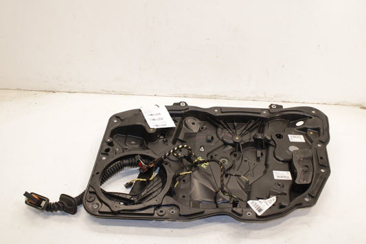 11-18 Porsche Cayenne Platinum Front Right Door Window Regulator w Carrier Plate - Alshned Auto Parts