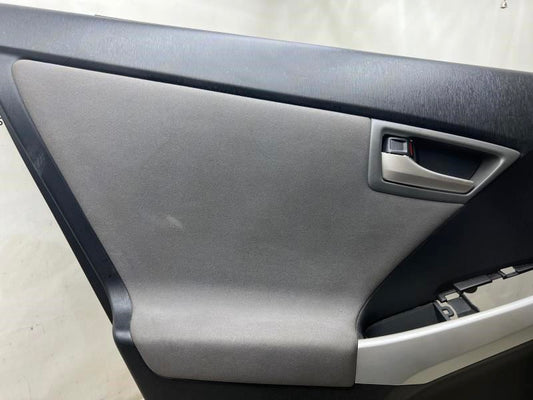 2012-2015 Toyota Prius Rear Left Door Trim Panel Cloth Gray 67640-47260-C1 OEM - Alshned Auto Parts