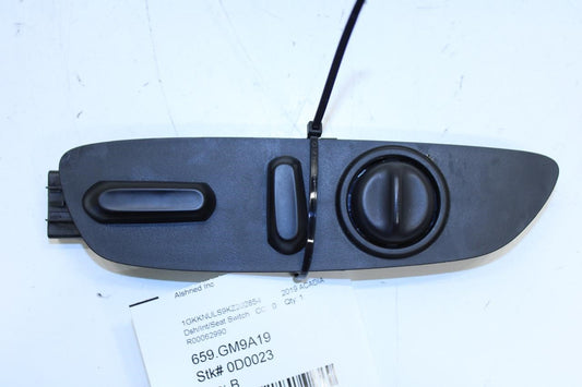 2013-2023 GMC Acadia SLT-1 Front Right Seat Adjuster Switch w/ Trim 25974715 OEM - Alshned Auto Parts