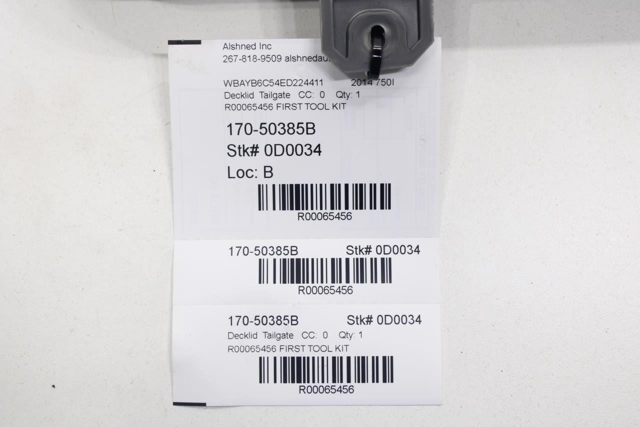 2010-15 BMW 750i xDrive Trunk First Aid Tool Storage Compartment Box 71116784442 - Alshned Auto Parts