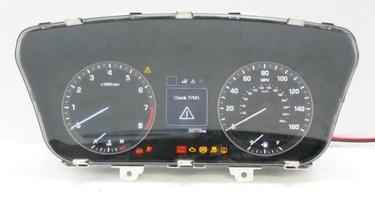 2015-2017 Hyundai Sonata 2.4L Speedometer Gauge Instrument Cluster 33K Mileage - Alshned Auto Parts