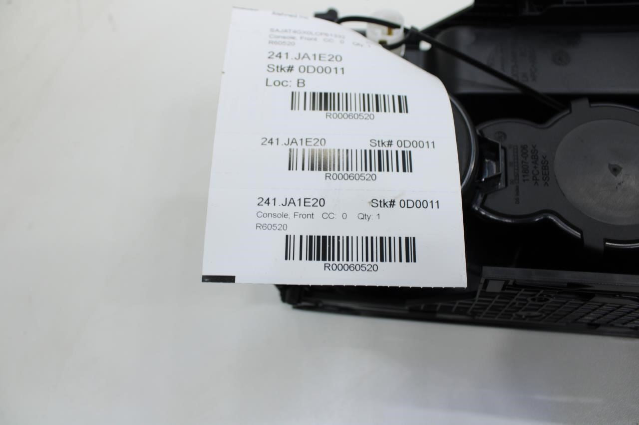 2020 Jaguar XE R-Dynamic S Front Center Console Dual Cup Holder T4N35140 OEM - Alshned Auto Parts