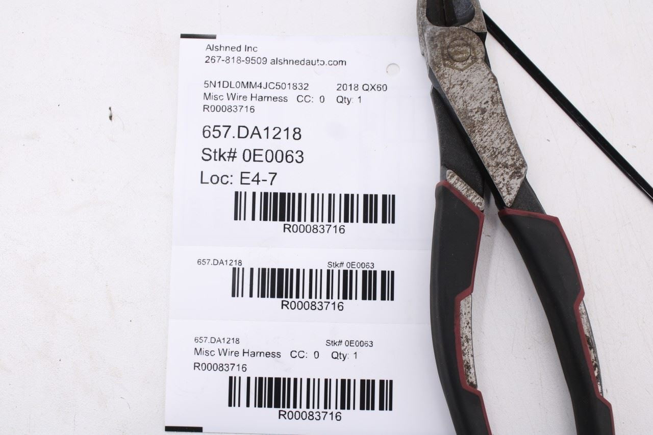 2016-2019 Infiniti QX60 Rear Body Wire Wiring Harness 24095-9NF0B OEM9