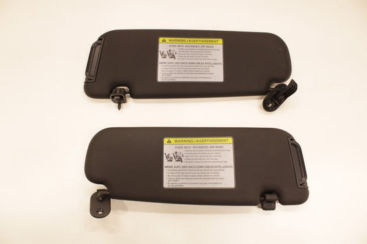 15-17 Hyundai Veloster Turbo 1.6L Front Right and Left Side Sun Visor w/ Mirror - Alshned Auto Parts