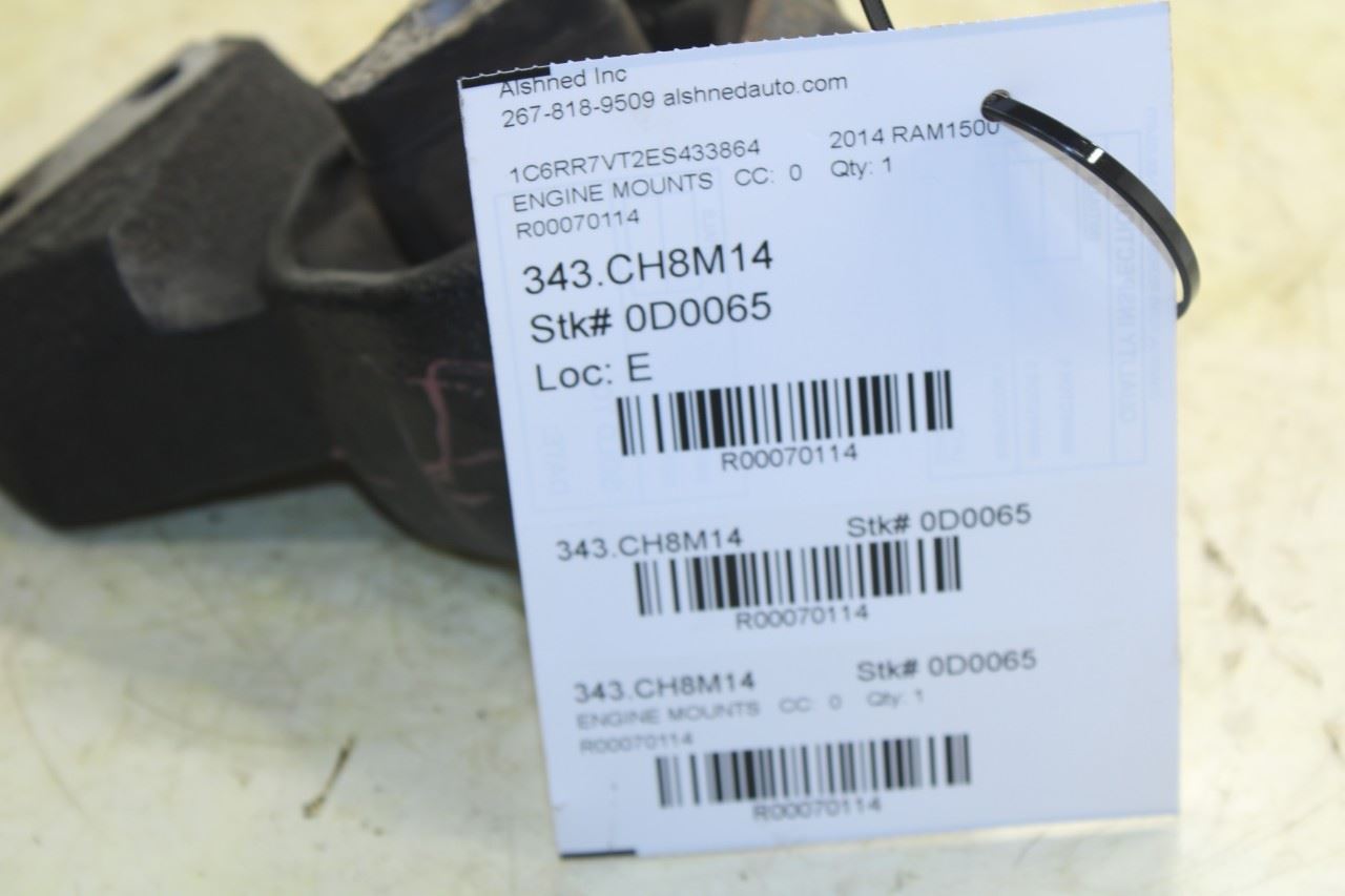 2011-2018 Ram 1500 Crew Cab Laramie 5.7L 4WD Right Side Engine Mount Insulator - Alshned Auto Parts