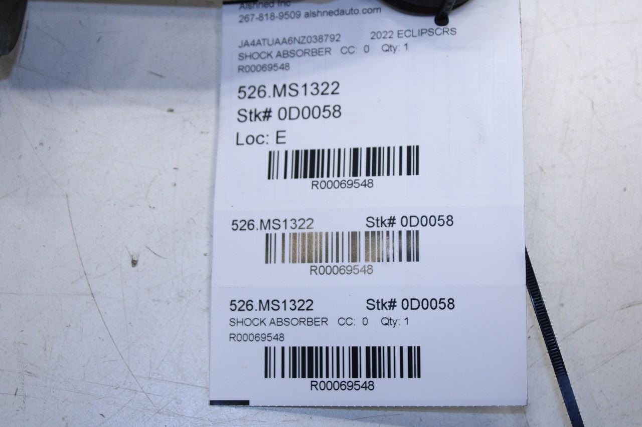 2022-24 Mitsubishi Eclipse Cross ES 1.5L 4x4 Rear RH or LH Shock Strut Absorber - Alshned Auto Parts