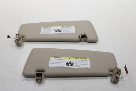 14-18 BMW X5 Front RH and LH Sun Visor w/ Illuminated Mirror Set of 2 *ReaD* - Alshned Auto Parts